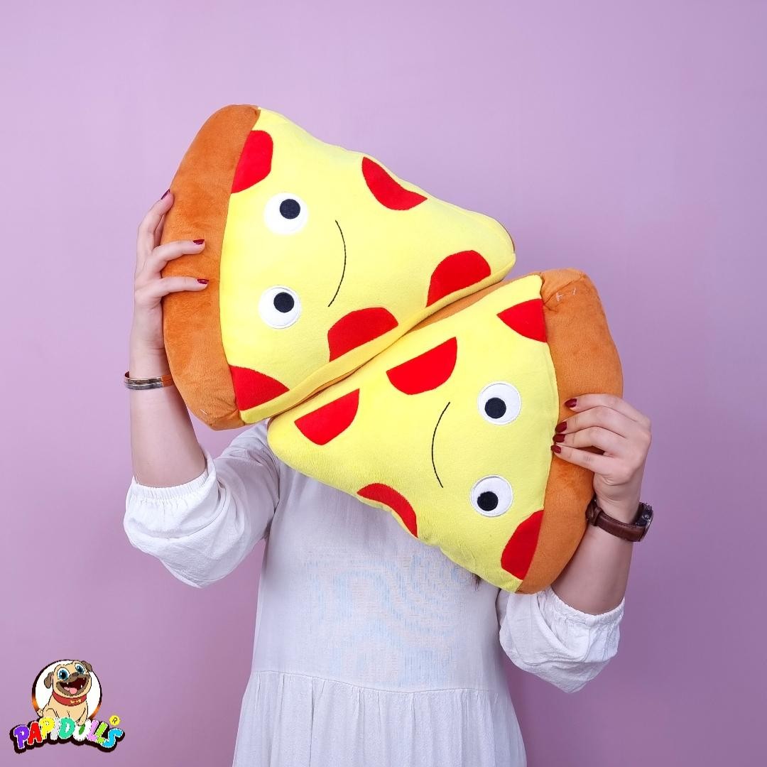 عروسک بالشتی پیتزا