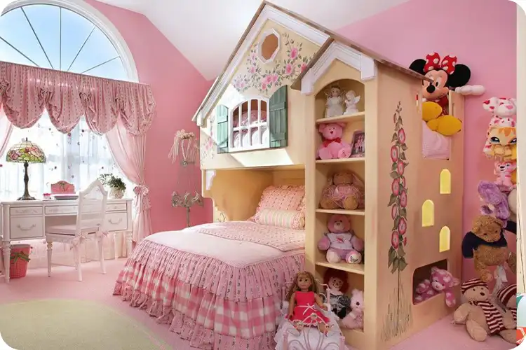 ایده تزیین عروسک اتاق دخترانه