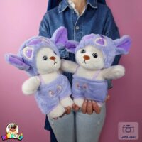 عروسک خرس لباس استیج ایستاده